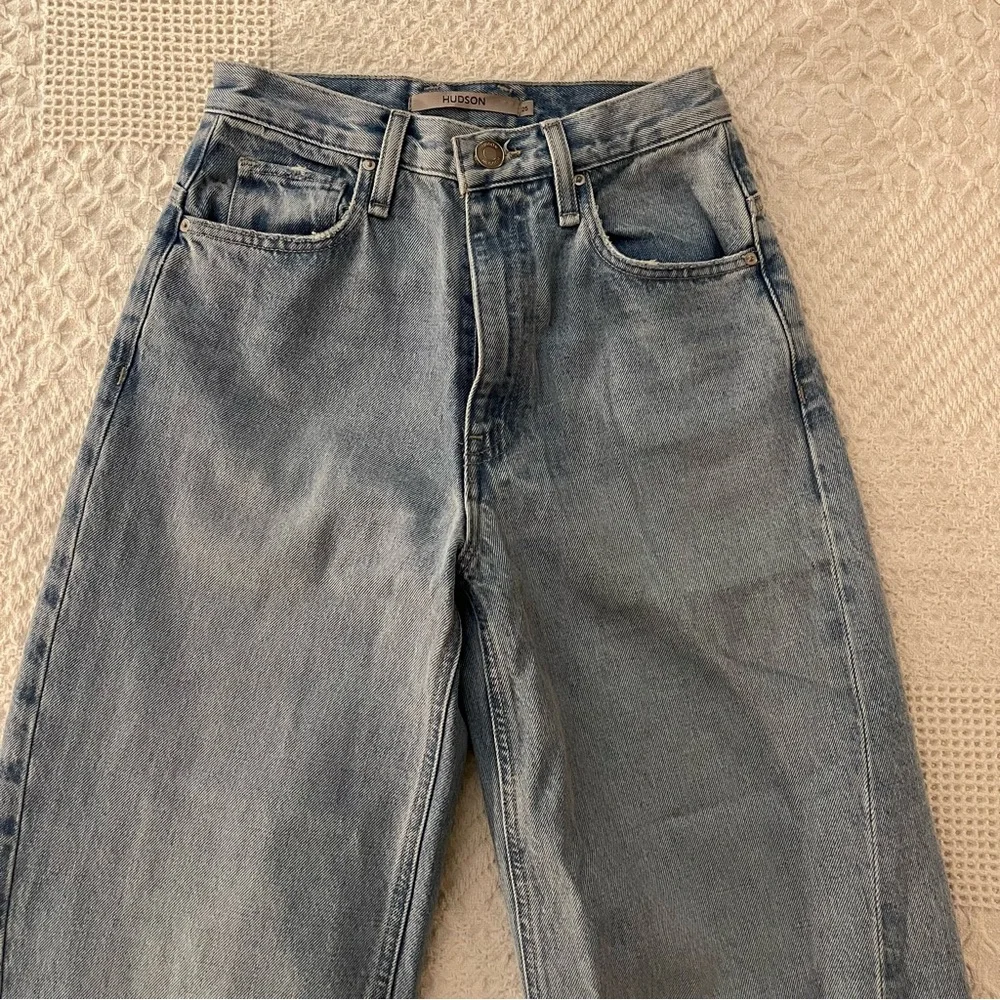 Hudson Jeans James HR Forward Seam Wide Leg Jean - Picture 6 of 12